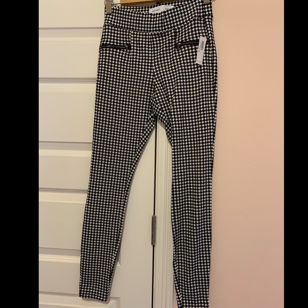 Gingham old navy leggings